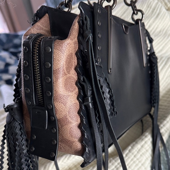 Coach Chelsea Champlain Dreamer Bag with tattoo design beautiful - Picture 9 of 16